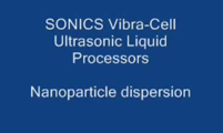 视频：SONICS超声波f粉碎机，VCX1500